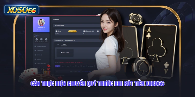 Cần đảm bảo số dư ví game khi rút tiền XOSO66